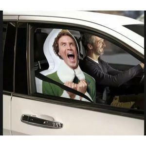 COPY - Buddy The Elf Will Ferrell Xmas Car Buddy Christmas Airblown Inflatable …